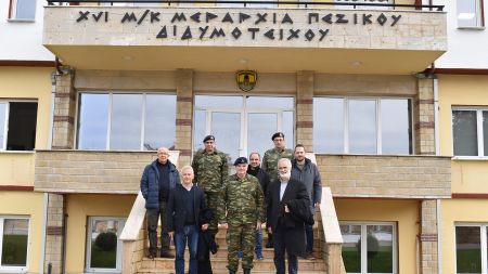 Συνεχίζονται οι επισκέψεις του ΚΚΕ σε στρατιωτικές μονάδες της Θράκης (ΦΩΤΟ)