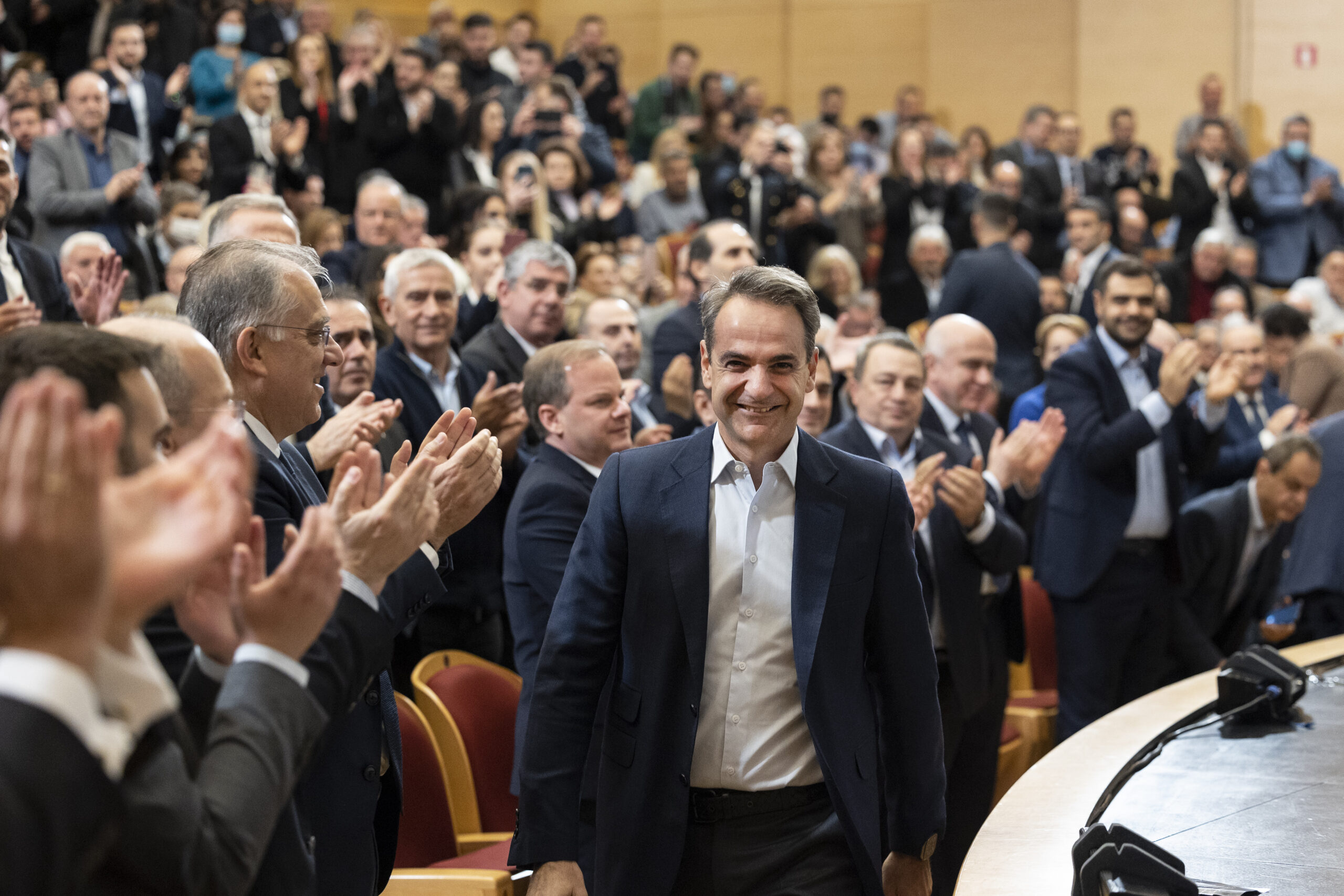 Ο Κυριάκος Μητσοτάκης στην Περιφέρεια ΑΜΘ (+ φώτος)