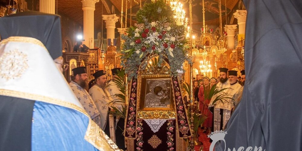 Η Ορεστιάδα υποδέχτηκε την εικόνα της Παναγίας Κοσμοσώτηρας