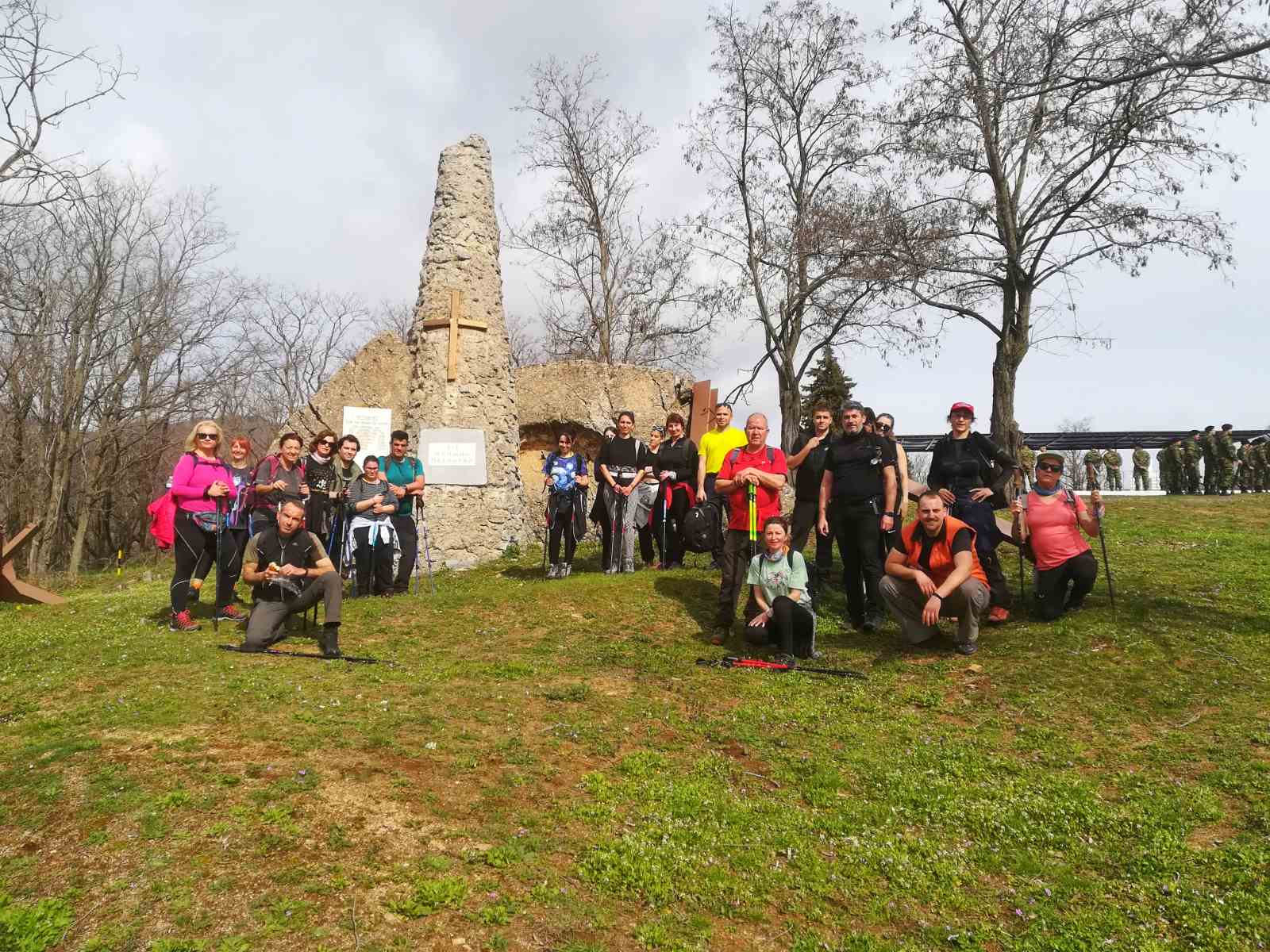 Στο Οχυρό Νυμφαίας μέλη του ΕΟΣ Κομοτηνής