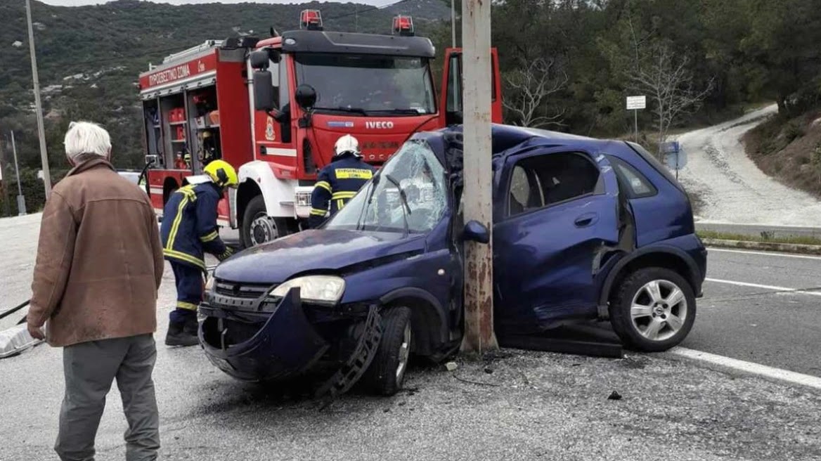 Σοβαρό τροχαίο ατύχημα στο Παληό Καβάλας