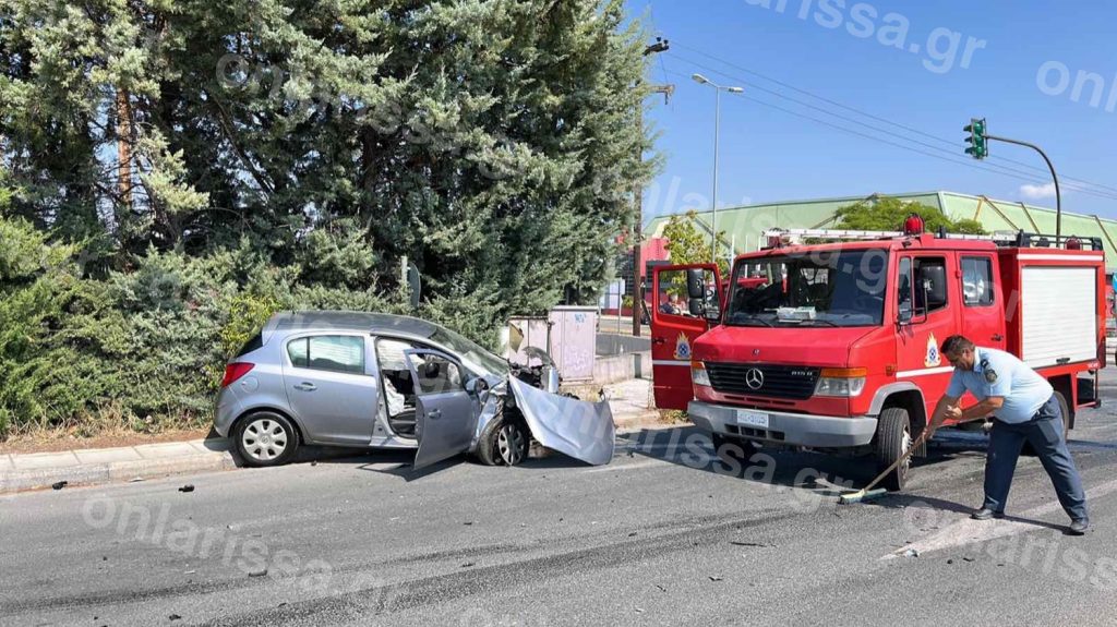 Λάρισα: Σοβαρά τραυματισμένος 59χρονος σε τροχαίο ατύχημα