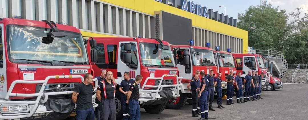 Η βουλγαρική μονάδα επίγειας δασοπυρόσβεσης αναχωρεί ξανά για την Ελλάδα