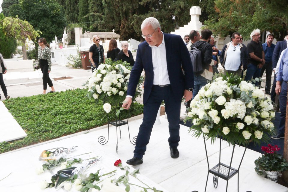 Στο διετές μνημόσυνο της Φώφης Γεννηματά παρέστη ο βουλευτής ΠΑΣΟΚ-ΚΙΝΑΛ Ν.Ροδόπης,  Ιλχάν Αχμέτ