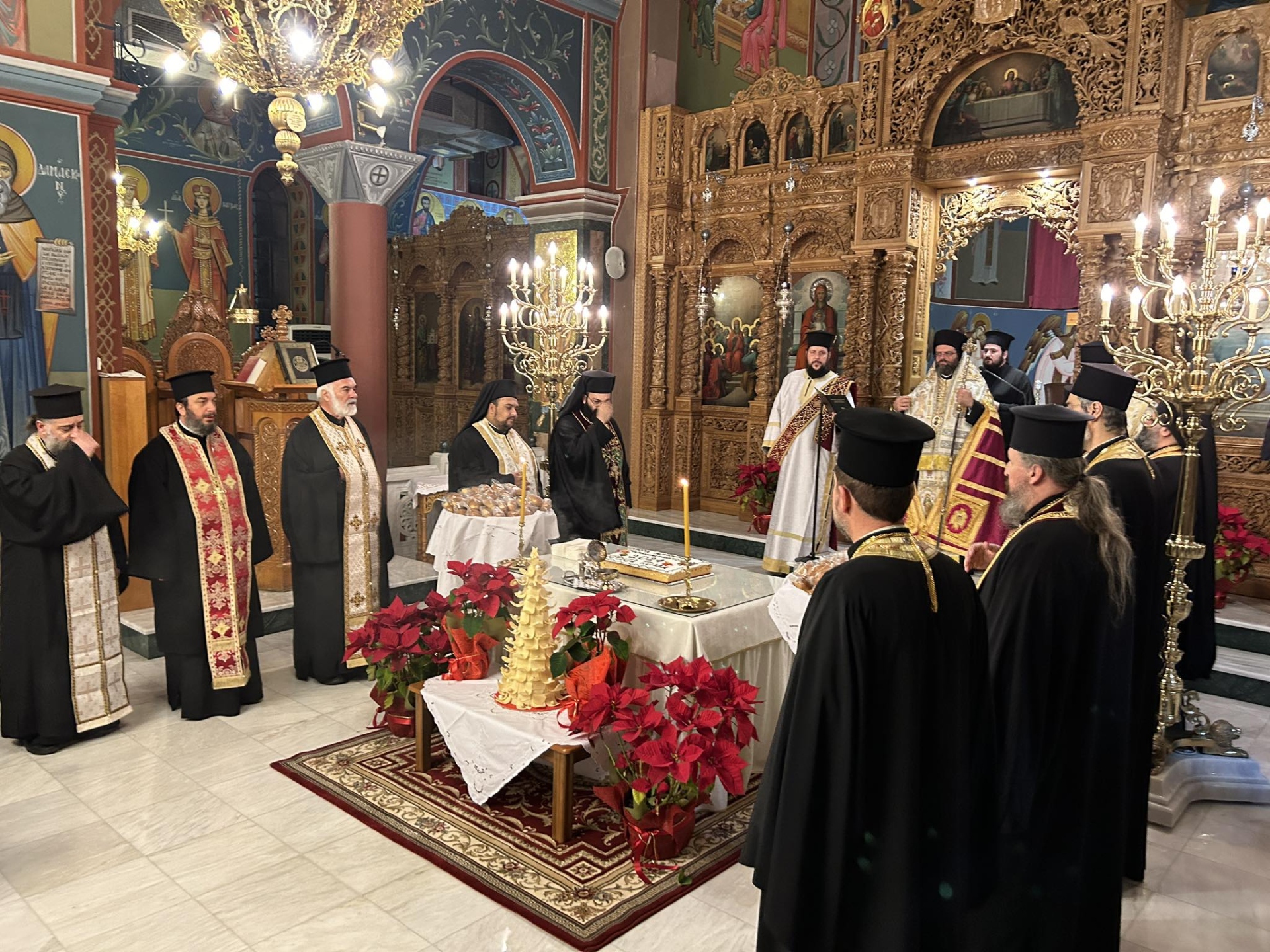 Κοπή Πρωτοχρονιάτικης Βασιλόπιτας από τη Μητρόπολη Μαρωνείας και Κομοτηνής