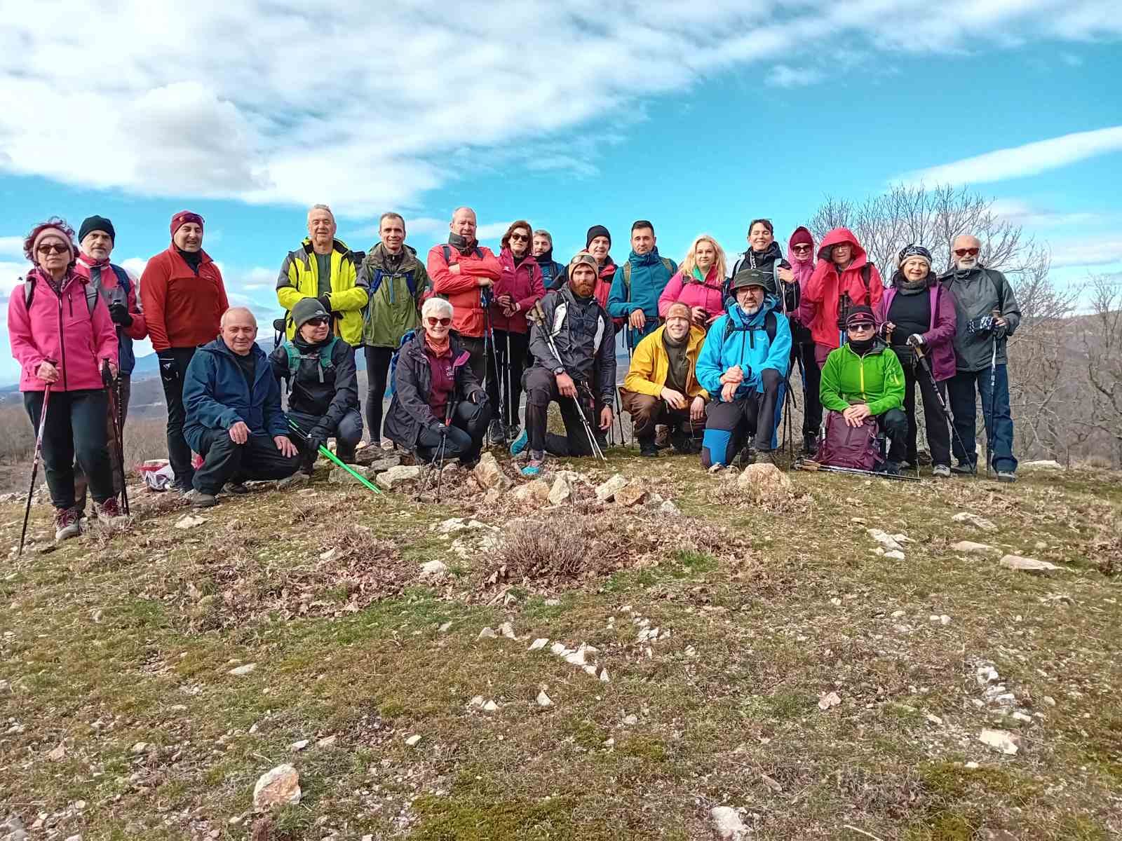 O ΕΟΣ Κομοτηνής σε μια χειμωνιάτικη κυκλική διαδρομή στο Τυχερόρεμα Ροδόπης (φωτος)