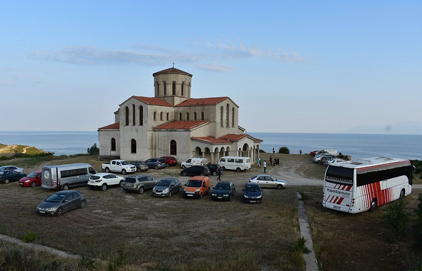 Πανηγυρικός Εσπερινός στον Άγιο Ευγένιο τον Τραπεζούντιο στη Νέα Ρωμανία Πετρωτών Ροδόπης