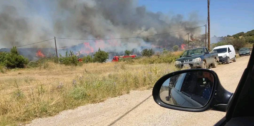 Υπό έλεγχο η πυρκαγιά που ξέσπασε κοντά στη Ξυλαγανή Ροδόπης