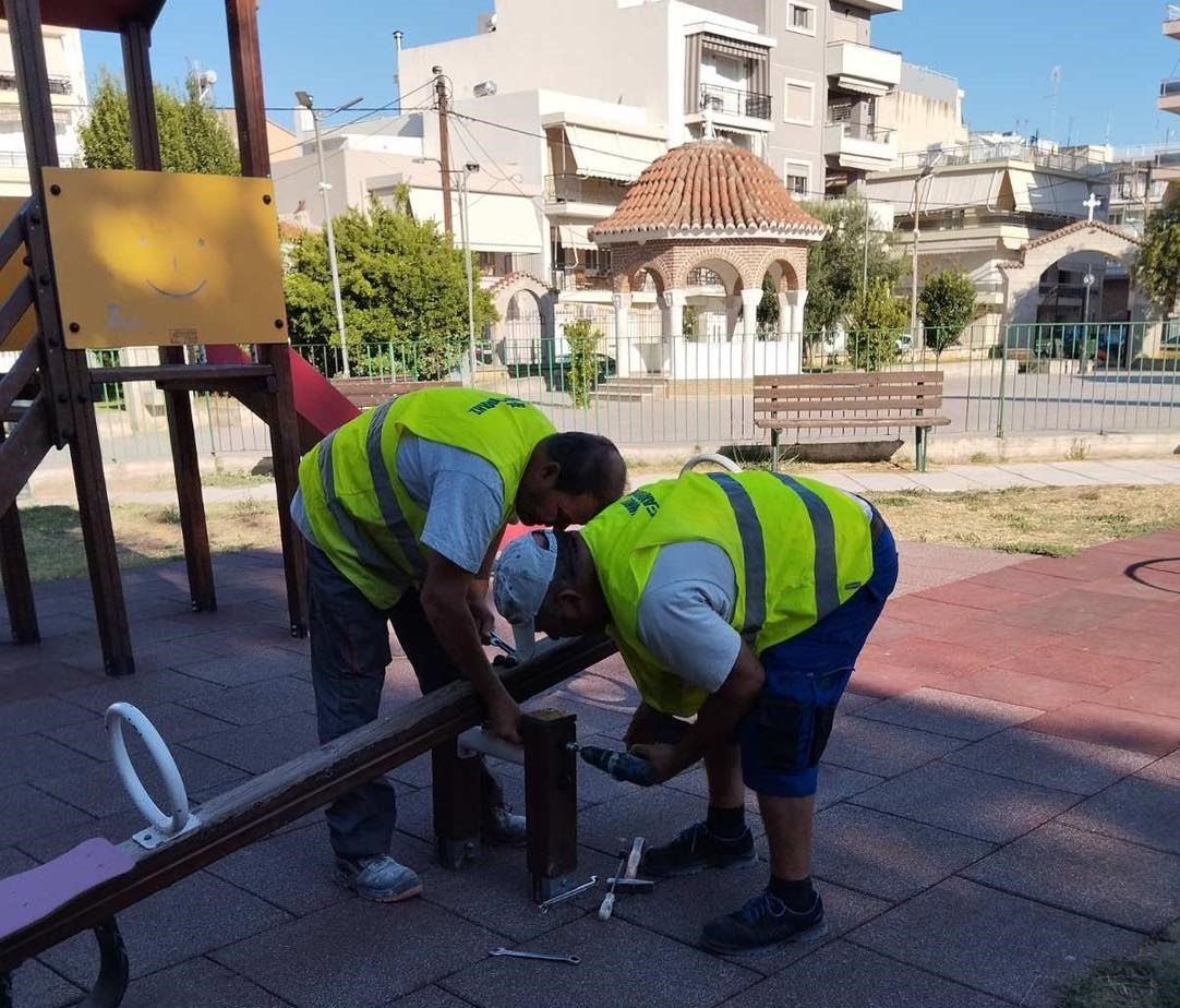 Δήμος Αλεξανδρούπολης: Συνεχής έλεγχος σε παιδικές χαρές και πάρκα