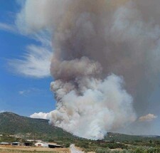 Σοβαρό ανθρώπινο λάθος πίσω από τη μεγάλη φωτιά στη Νέα Σάντα Ροδόπης