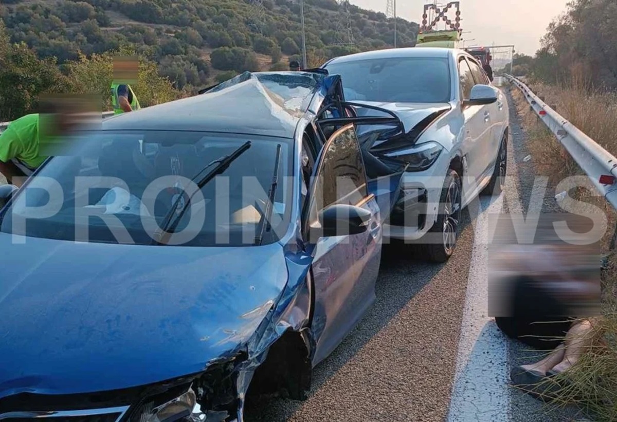 Καβάλα: Τέσσερα άτομα στο νοσοκομείο μετά από σύγκρουση δύο ΙΧ