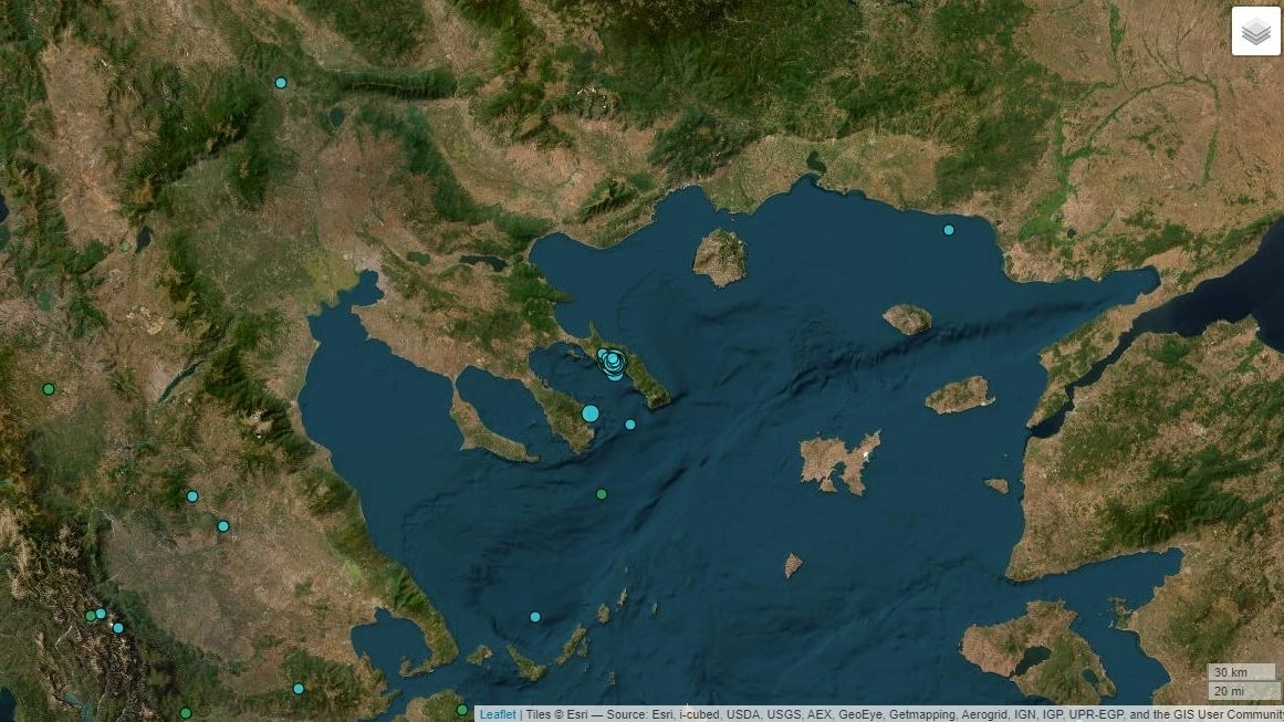 Σεισμοί στο Άγιο Όρος, ιδιαίτερα αισθητοί σε Θεσσαλονίκη, Χαλκιδική, Καβάλα και Ξανθη