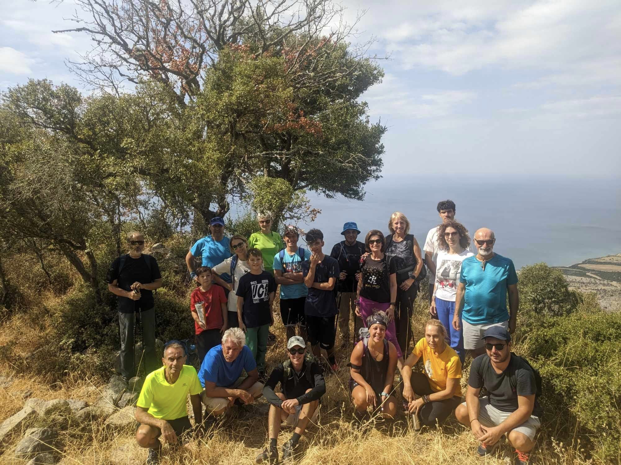 Πεζοπορία στην κορυφή του Ισμάρου από μέλη του ΕΟΣ Κομοτηνής