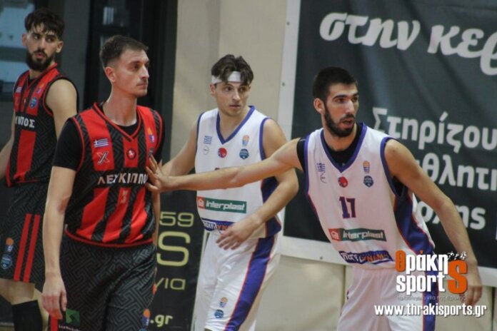 National League 1: Με MVP τον «πύργο» Γιώργο Παλλάκη ο Λεύκιππος Ξάνθης κέρδισε το θρακιώτικο ντέρμπι με τον ΓΑΣ στην Κομοτηνή