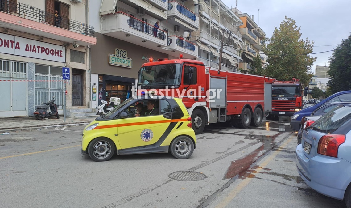 Θεσσαλονίκη: Στο νοσοκομείο ένας άνδρας με εγκαύματα από φωτιά που ξέσπασε σε εστιατόριο