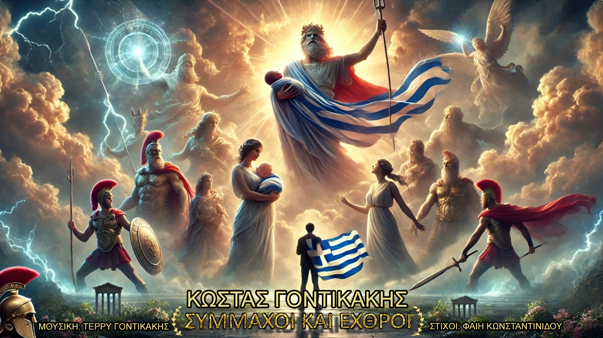 Ο Κώστας Γοντικάκης παρουσιάζει το νέο single “Σύμμαχοι κι εχθροί”