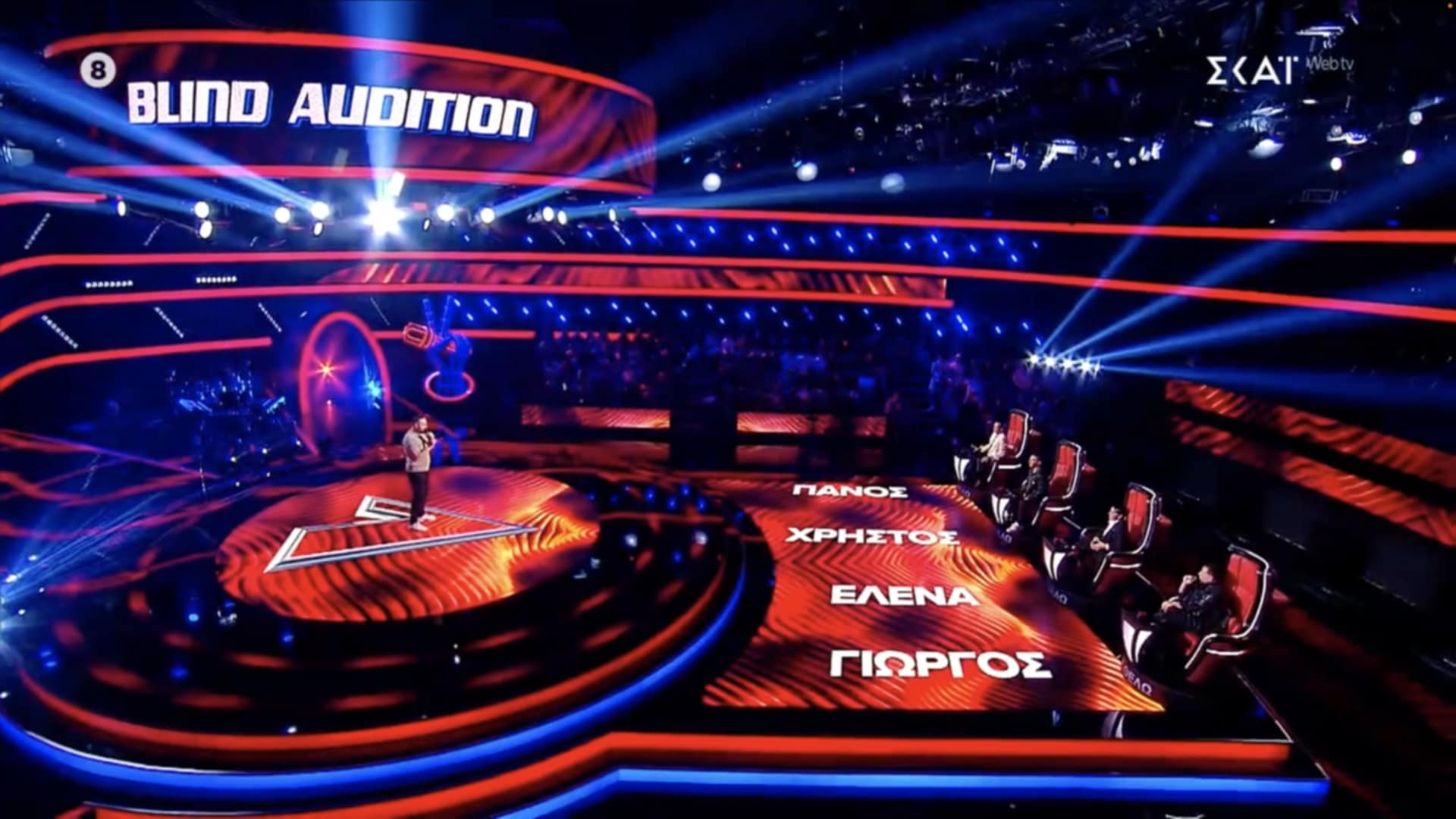 Εντυπωσίασε τους κριτές του «The Voice» ο Σπύρος Μακρής